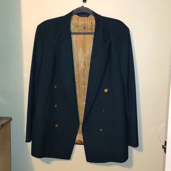 Burberrys Muse's Atlanta since 1879 Green Blazer ,6 Golden button. - Picture 3 of 8